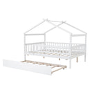 Creativity House Bed With Twin Size Trundle
