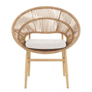 Cyril - Outdoor Papasan Style Dining Chair (Set of 2)