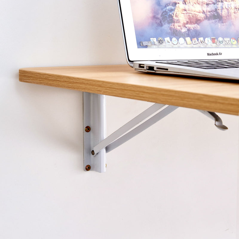 Folding Table Wall Mounted Folding Table For Small Spaces, Fold Down Desk, Workbench