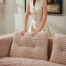 Multi Functional Sectional Sofa Bed With Independent Chaise Lounge And Functional Blanket