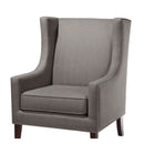 Barton - Wing Chair With Nail Head Accents