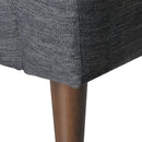 Contemporary 3 Seater Sofa With Plush Accents