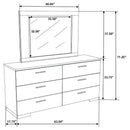 Felicity - 6-Drawer Dresser