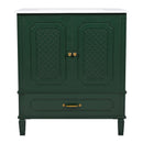 Bathroom Vanity With Sink, Soft Closing Door, Multi Functional Storage