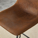 Retro Bar Chairs, Comfortable Stools (Set of 2)