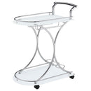 Elfman - 2-Shelve Serving Cart - Atlantic Fine Furniture Inc