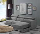 Alwin - Modular Lf Sofa - Dark Gray Fabric