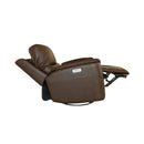 Henry - Power Swivel Gliding Recliner With Power Headrest, Lumbar, Heat & Massage