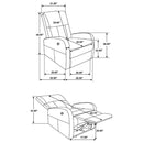 Grant - Upholstered Power Recliner Chair