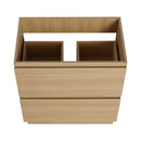 Modern Freestanding Bathroom Vanity Cabinet With Double Drawer