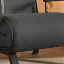 Convertible 5 In 1 Folding Chair Bed With Adjustable Backrest & Pillow Linen