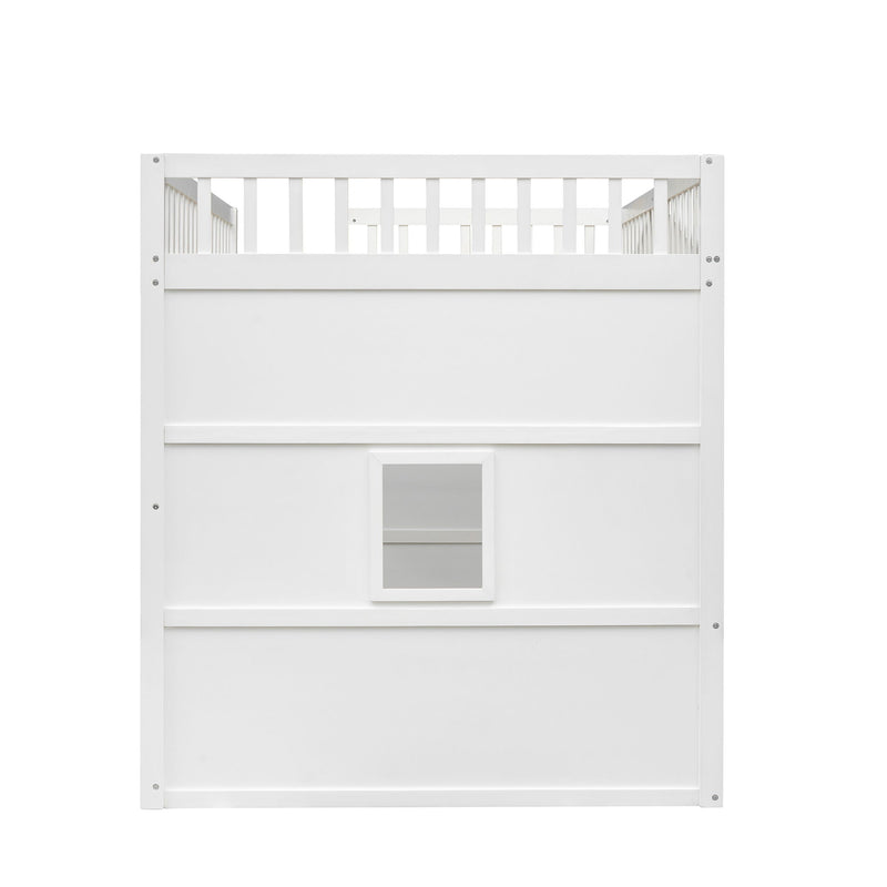 Elegant House Loft Bed With Ladder