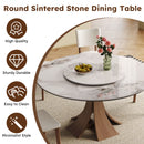 Dining Table Set With Wooden Base
