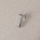 Outdoor 4 Pieces Acacia Sectional Patio Sofa Set - Light Gray / Teak