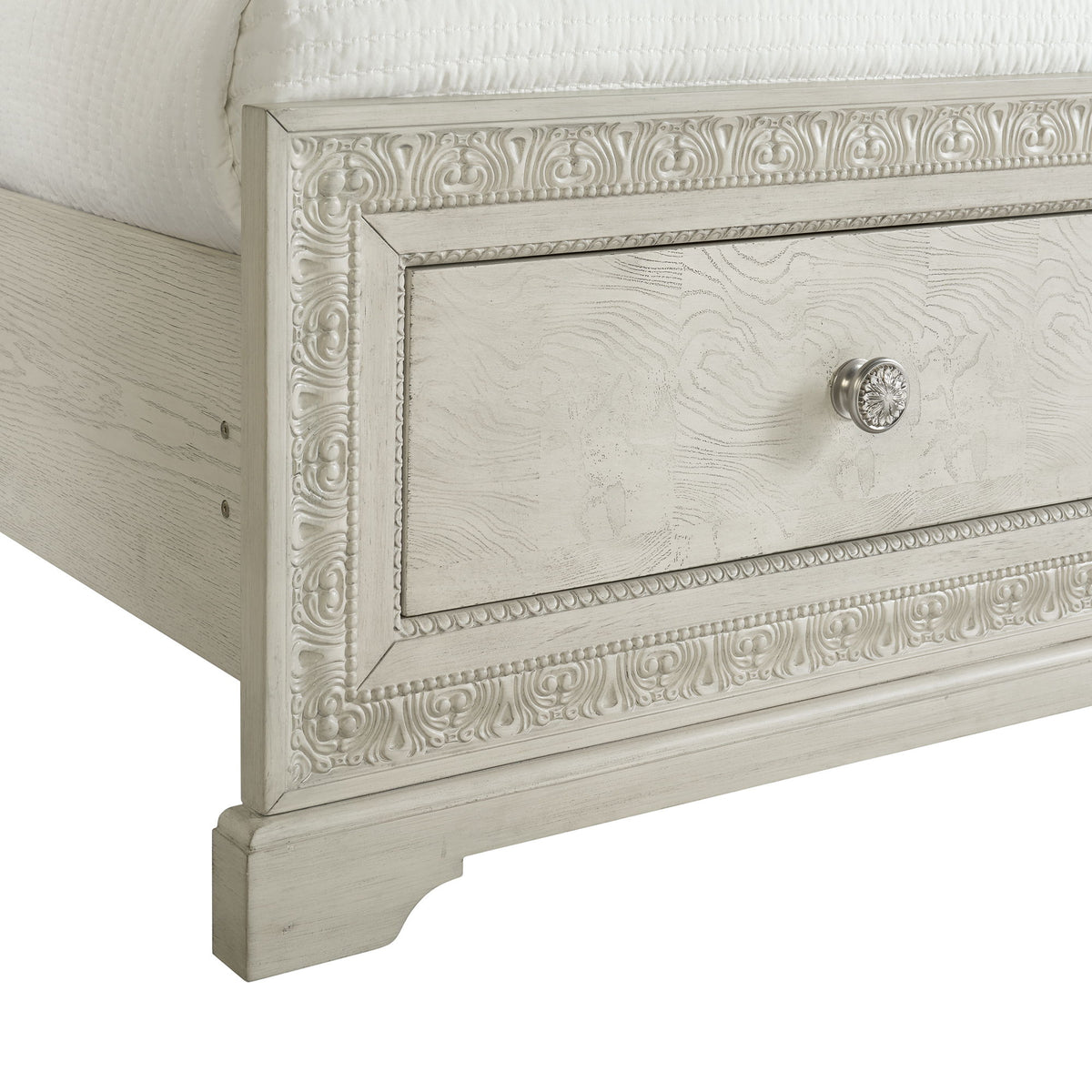 Romilly Storage Bedroom Set in White by Elements International, view 6