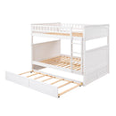 Bunk Bed With Twin Size Trundle, Guardrails
