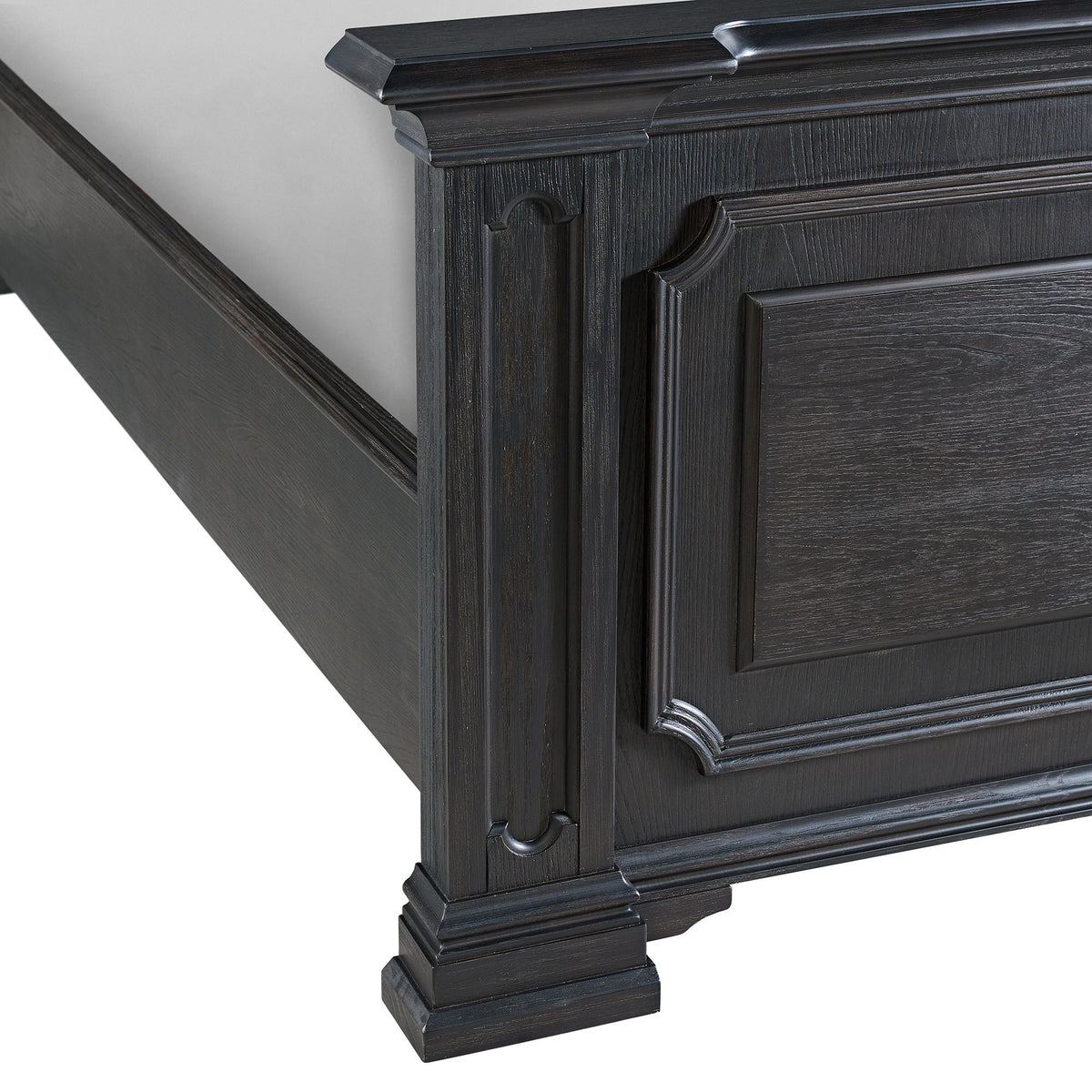 Kings Court Bed in Black by Elements International, view 11