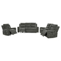 Kennett - Chenille Power Reclining Sofa Set