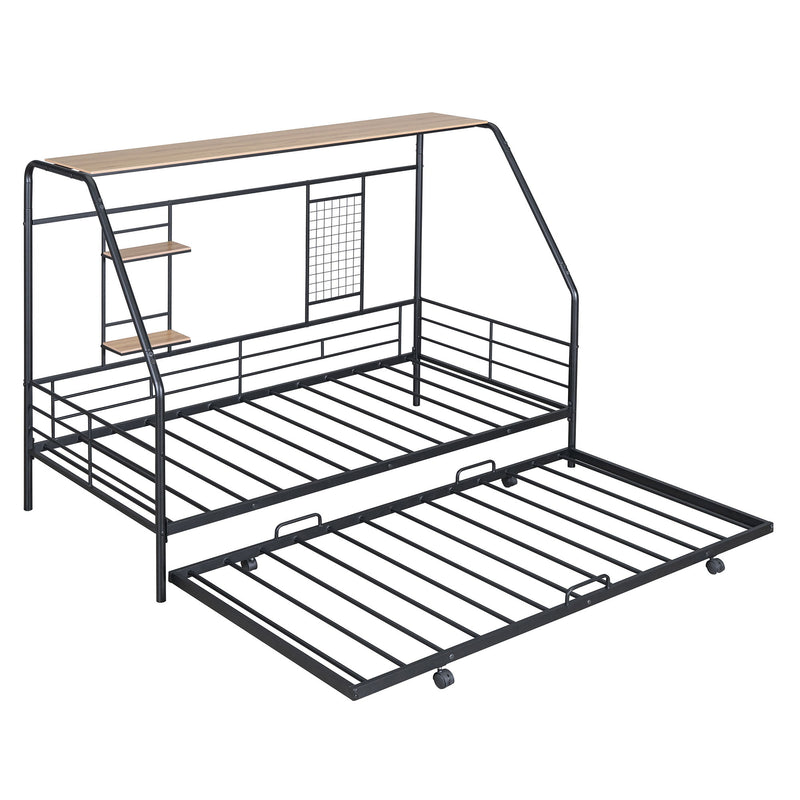 Playhouse Design Bed With Trundle