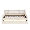 Luxurious Upholstered Platform Bed With Storage Drawers