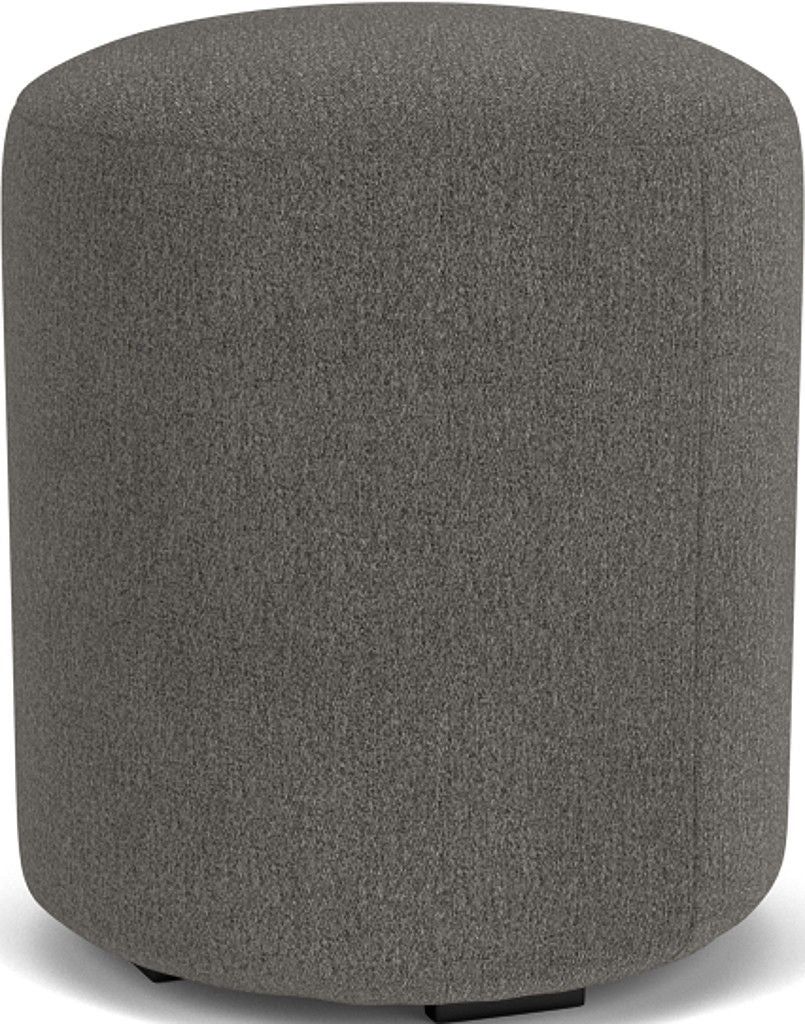 Pouf - Ottoman - Dark Gray - Atlantic Fine Furniture Inc