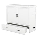 Murphy Bed With USB Port And A Large Drawer