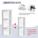 Modern Wall Mounted Bathroom Vanity With Thick Edge Resin Sink And Storage Rack