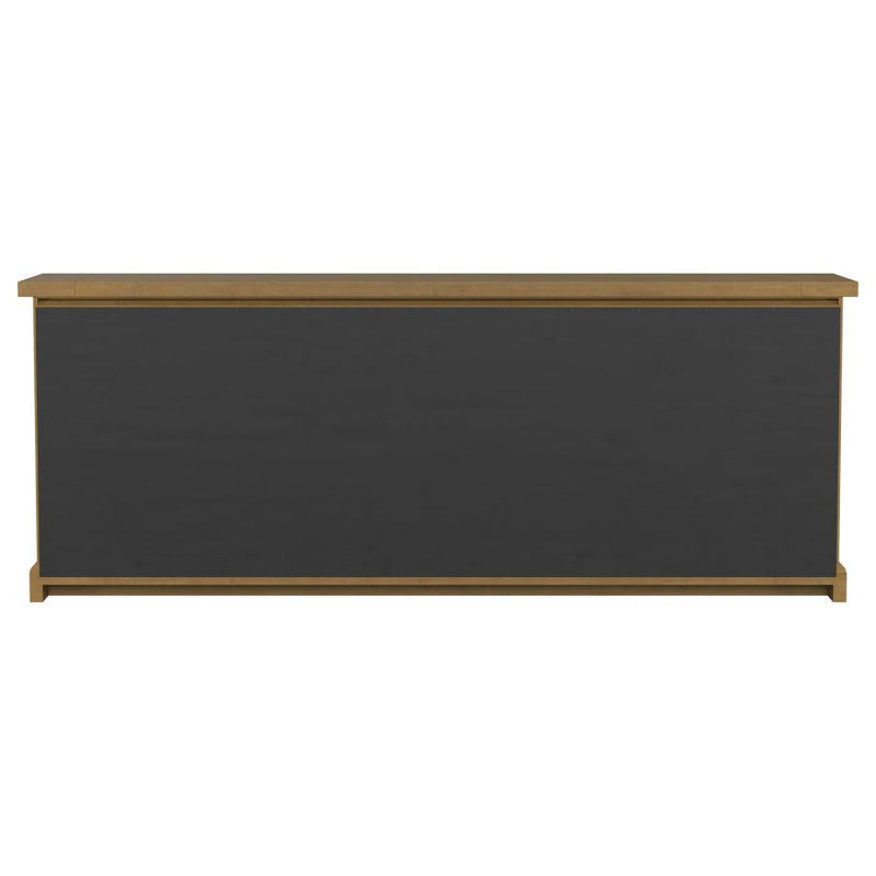 Florence - 4 Door Dining Sideboard Buffet Cabinet - Rustic Honey