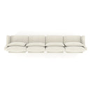 Elegant Sofa With Ergonomic Design And Lumbar Pillows