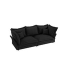 Modern Comfy Upholstered Sofa Cloud Couch, Deep Seat Couches With Multiple Large Soft Pillows