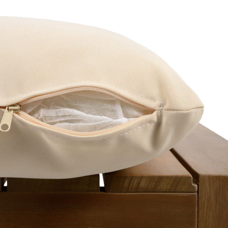 Outdoor Dining Chairs With Rope Handles (Set of 2)