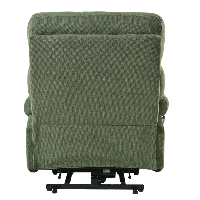 Oversized Power Lift Recliner Chai With Remote Control, Side Pocket, Spacious Seat