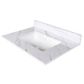 Bianco Carrara Venato Marble Vanity Top With Pre Drilled Faucet Hole And Undermount Sink