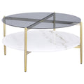 Jonelle - Round Glass Top Table