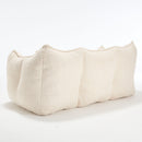 Comfortable Dual Beanbag Chair With High Resilience Foam Core For 2 People