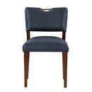 Bryson Retro Modern Dining Chair (Set of 2) - Dark Navy