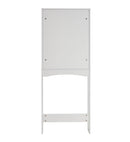 Home Bathroom Shelf Over-The-Toilet, Bathroom Spacesaver, Bathroom Storage Cabinet Organizer - White