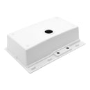 Waterfall Kitchen Sink With Pull Out Faucet & Cup Washer