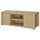 Laurelton - 60" 2-Door TV Stand Media Console - Light Oak