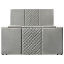 Tara - Upholstered Panel TV Bed