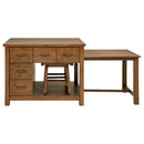 Mayfair - 2 Pieces Stool, Box 3 of 3 - Dark Oak