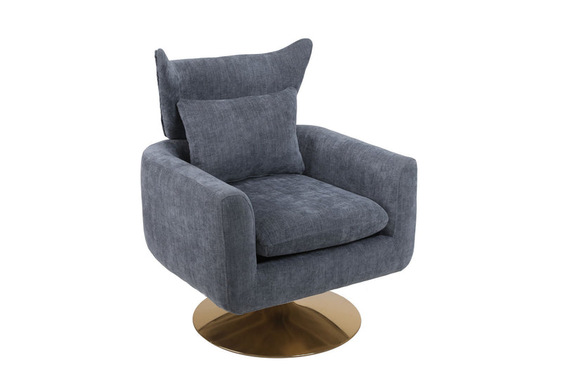 Classic Mid-Century 360-Degree Swivel Accent Chair