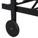 Jason - Black Chaise Lounge Adjustable Acacia Wood Outdoor Furniture