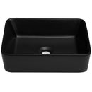 Modern European Design Ceramic Rectangular Vessel Bathroom Sink