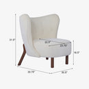 Bella - Modern Upholstered Armless Accent Chair