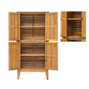 Kedzie - Acacia Wood Cabinet - Teak