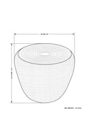 Preston - Handcrafted Metal Side Table