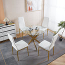 Golden Leg Dining Chair (Set of 4)