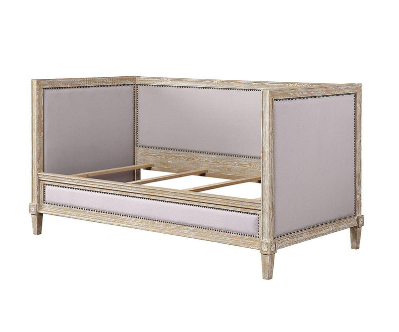 Charlton - Twin Daybed - Beige / Weathered Oak