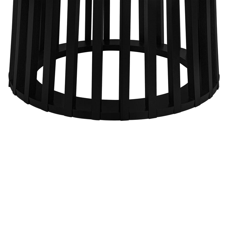 Modern Round Coffee Table With Grille Moldin